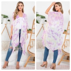 TIE DYE KIMONO